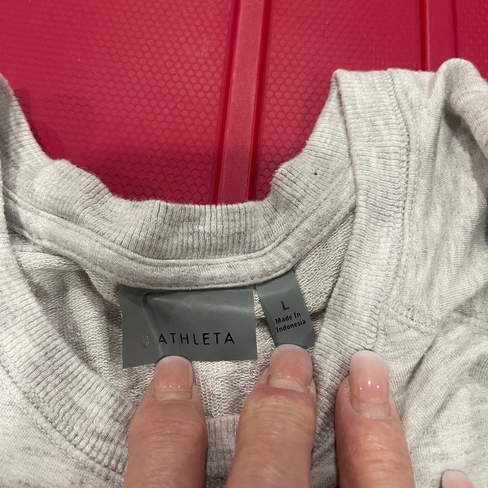 Athleta Large Women's Gray top